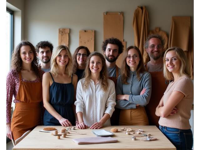 Équipe créative Virelune Atelier Nantes